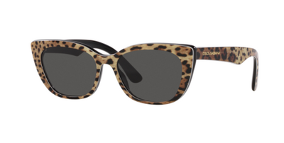 Dolce & Gabbana 4427 3163/87 Black Patterned Sunglasses 49mm