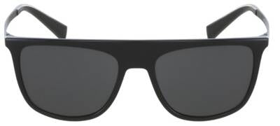 Dolce & Gabbana 6107 501/87 Black Square Sunglasses 55mm