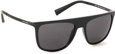 Dolce & Gabbana 6107 501/87 Black Square Sunglasses 55mm