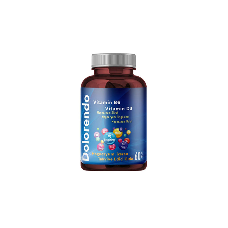Dolorendo Magnesium Complex Daily Supplement 60 Tablets