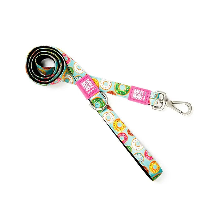 Max & Molly Donuts Dog Leash Padded Comfort Lead Small