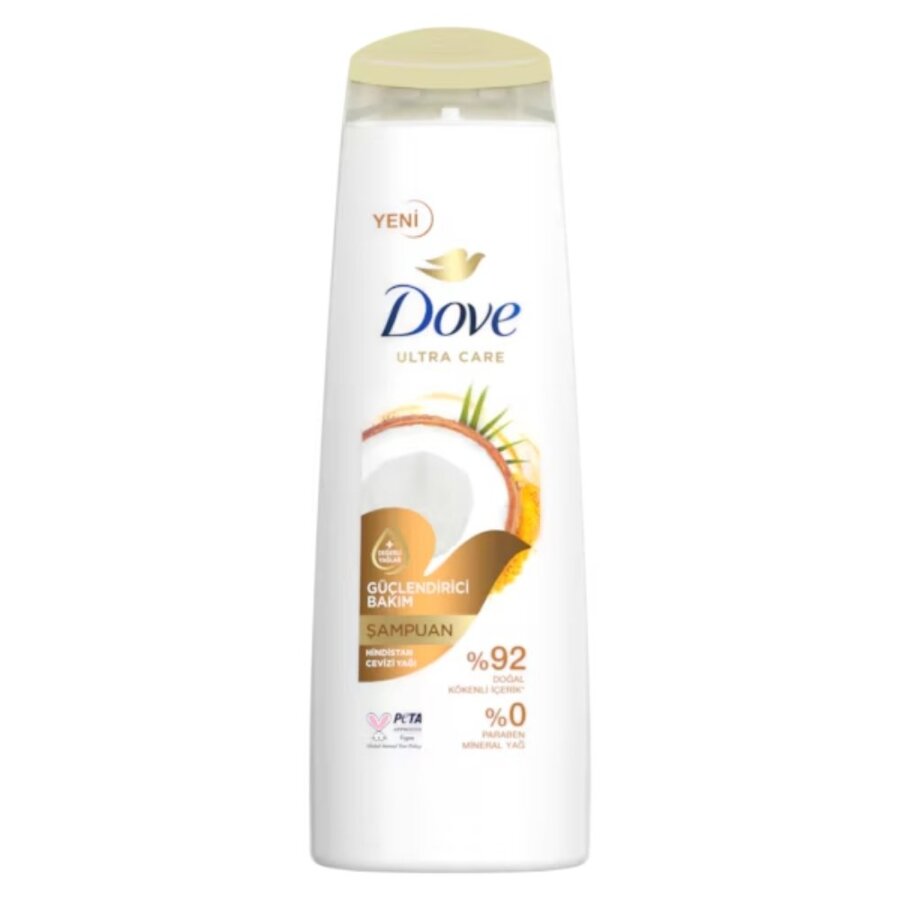 Dove Strengthening Care Coconut Shampoo for Healthy Hair 400ml