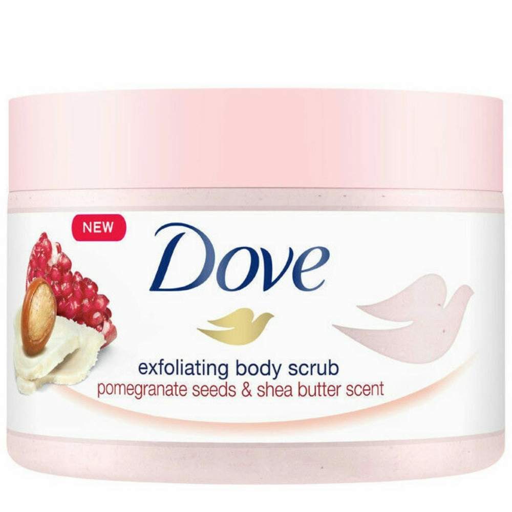Dove Pomegranate Seeds & Shea Butter Exfoliating Body Scrub 225ml