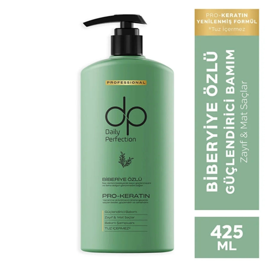 DP Daily Perfection Keratin & Rosemary Salt-Free Shampoo 425 ml