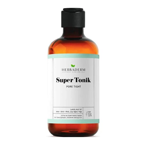 Herbaderm Exfoliating Toner AHA BHA PHA - Pore Tightening & Acne Treatment for Oily Skin Herbaderm Exfoliating Toner - AHA BHA PHA for Oily Skin exfoliating toner, AHA BHA PHA toner, pore tightening, acne treatment, natural skincare, oily skin, combination skin, skincare routine, dermatologically tested, water-based formula, tea tree oil, hyaluronic acid, skin renewal, black spot removal, acne reduction
