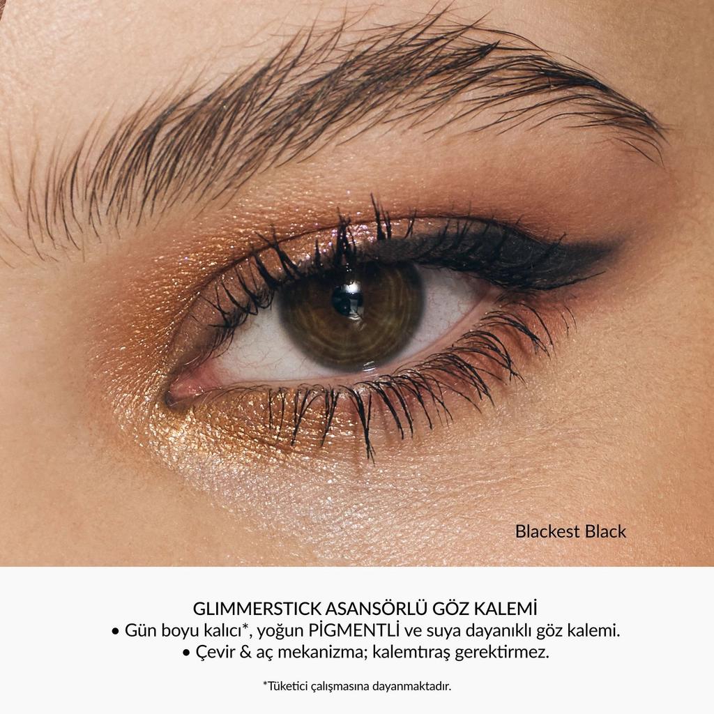 Avon Glimmerstick Retractable Eyeliner in Blackest Black