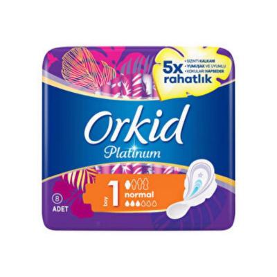 Orkid Platinum Ultra Normal Hygienic Pads - 8 Count, Soft & Reliable Menstrual Protection for Women - Hygiene Products