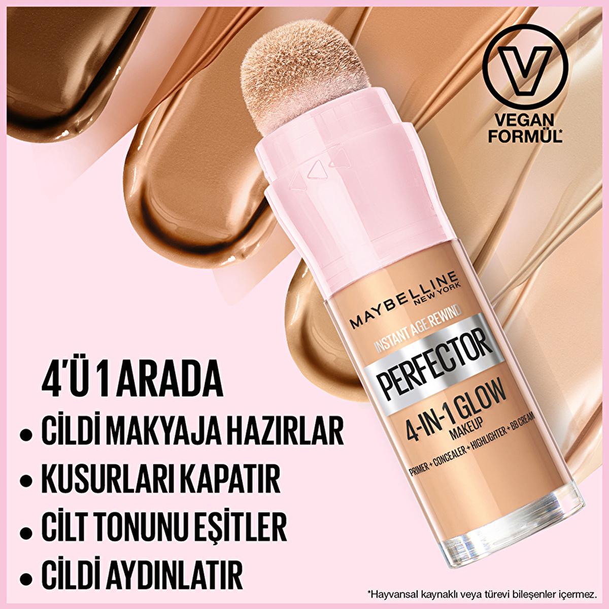 maybelline-instant-perfector-glow-foundation-light-medium, foundation-product-shot, maybelline-instant-perfector-glow-up-close Maybelline Instant Perfector Glow Foundation - 4-in-1 Light Medium for Flawless Skin | 1.5 fl. oz. Maybelline Instant Perfector Glow Foundation Light Medium maybelline, foundation, glow, light-medium, 4-in-1, makeup, beauty, cosmetics, radiant-skin, ai-generated