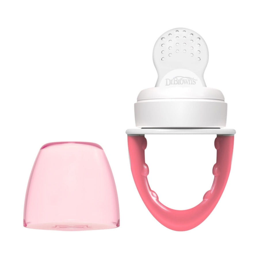 Dr. Brown's Fresh Firsts Silicone Feeder for Pink 1 Pack