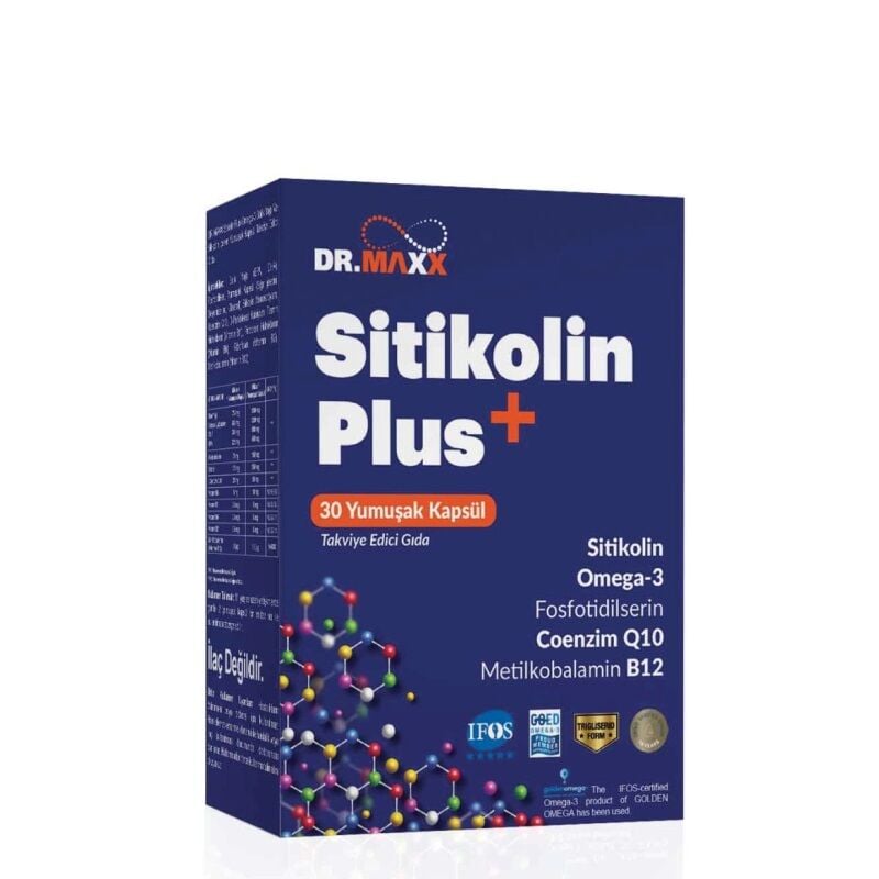 Dr.Maxx Citicoline Plus Omega-3 Cognitive Support 30 Capsules