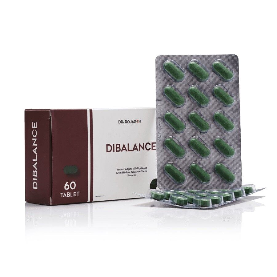 Empati Pharma Dr Rojagen Dibalance Herbal Support 60 Tablets