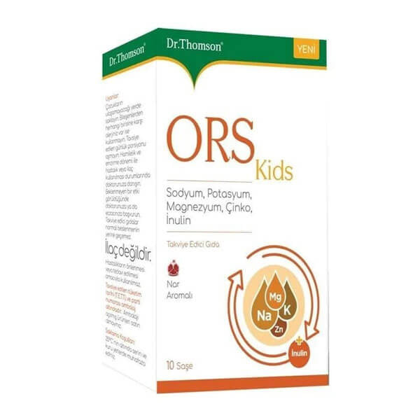 Dr. Thompson ORS Kids Electrolyte Support 10 Sachets