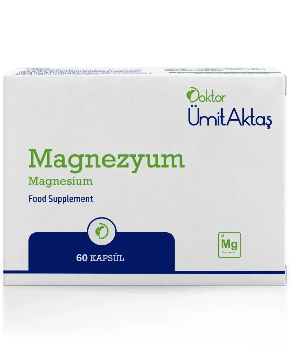 Dr. Umit Aktas Magnesium High Absorption Supplement 60 Capsules