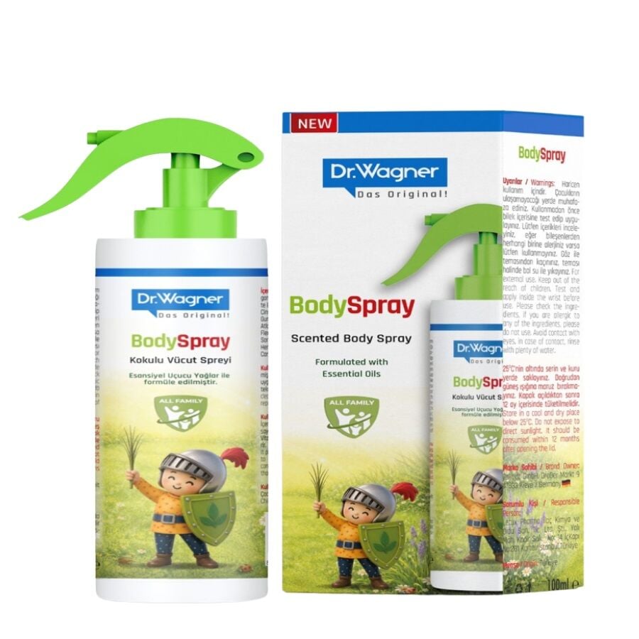 Dr. Wagner Refreshing Body Spray for All-Day Freshness 200 ml