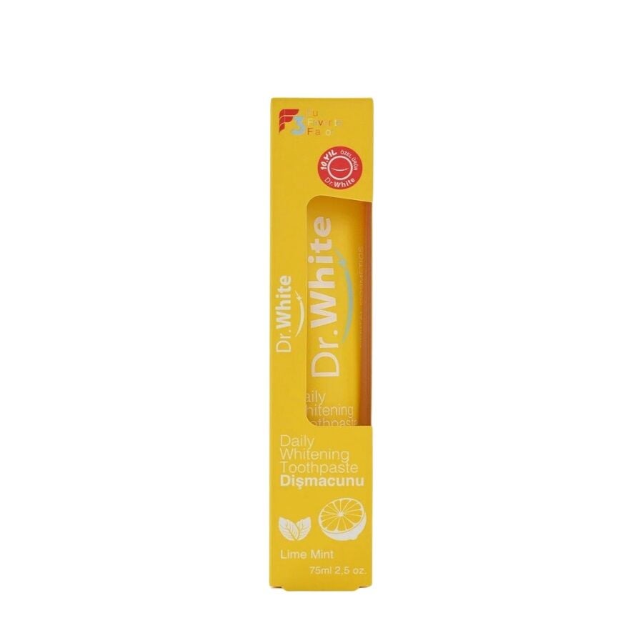 Dr.White Daily Whitening Lime Mint Toothpaste 75 ml