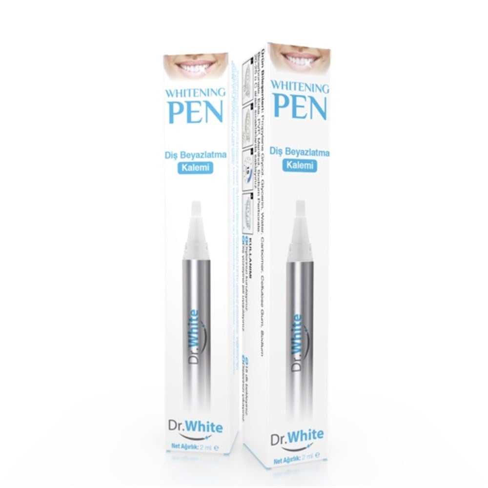 Dr. White Teeth Whitening Pen - Brightening Formula | Easy Application