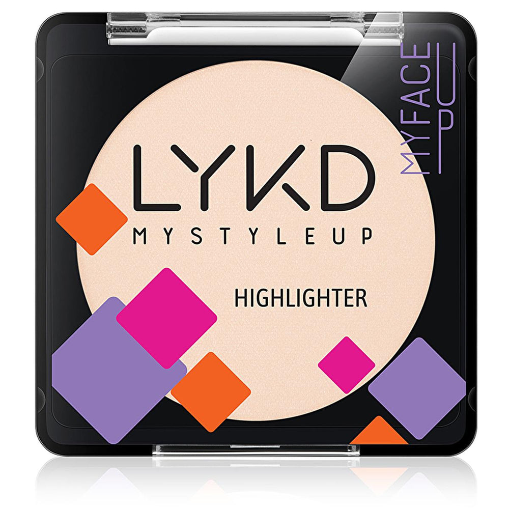 LYKD Highlighter Powder for Natural Glow Makeup - Enhances Facial Features, Easy Application - view 3
