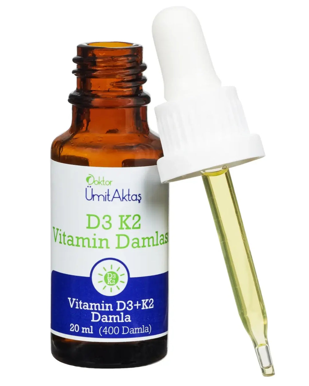 Dr. Umit Aktas Vitamin D3 & K2 Drops 20ml