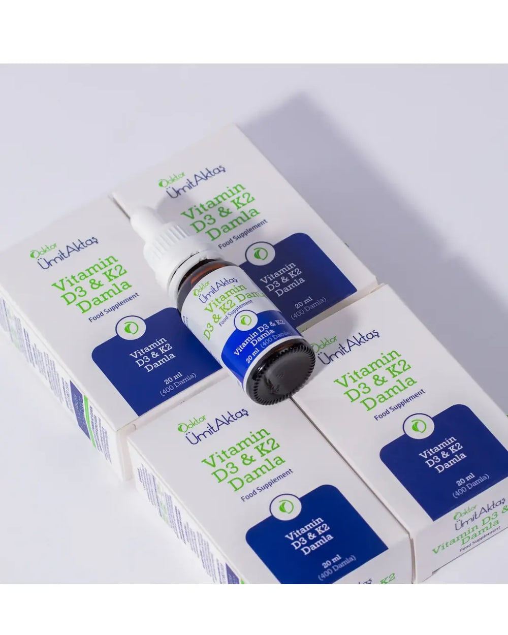 Dr. Umit Aktas Vitamin D3 & K2 Drops 20ml