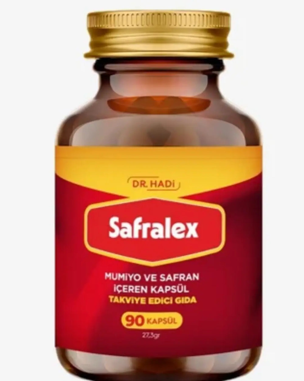 Dr.Hadi Safralex Mumiyo and Saffron Dietary Supplement 90 Capsules