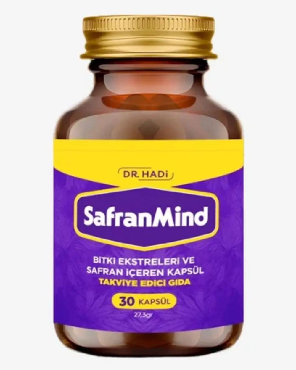 Dr.Hadi SafranMind Saffron Extract Supplement 30 Capsules