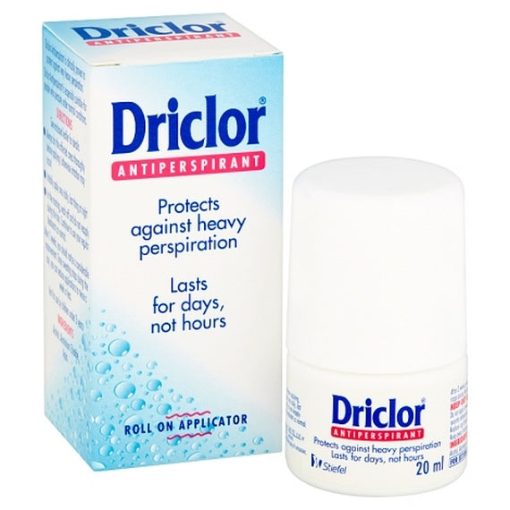 Driclor Antiperspirant Roll-On 20ml out of pack