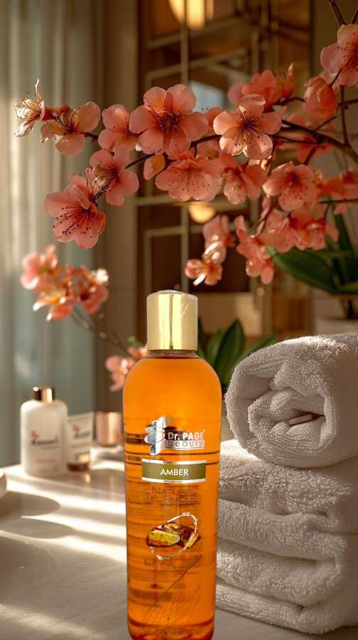 Dr.Page Amber Body Care Oil for Deep Hydration 400ml
