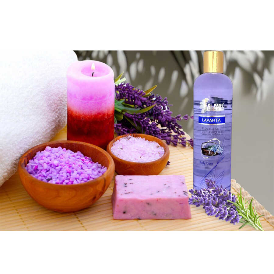 Dr.Page Beauty Lavender Body Care Oil Soothing Moisture 400ml