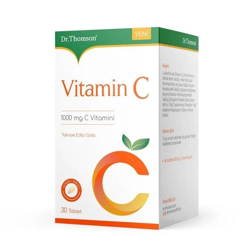 Dr.Thomson Vitamin C 1000 mg Daily Supplement 30 Tablets