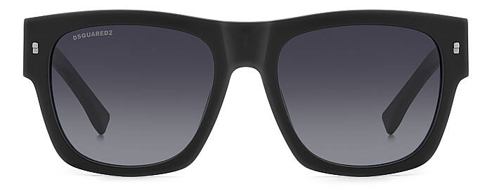 Dsquared ICON 0004/S Men's Square Sunglasses - Black 55mm