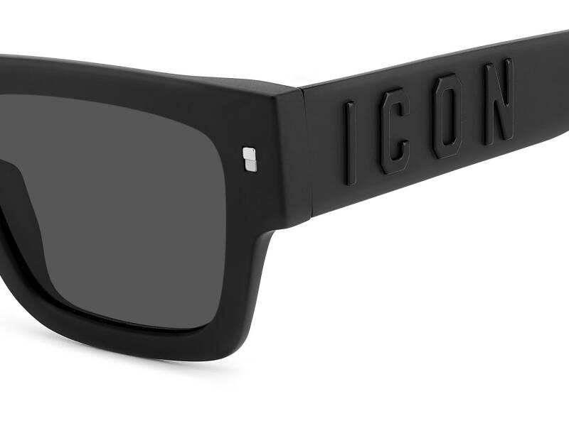 Dsquared Icon 0021/S Grey Unisex Sunglasses 52mm