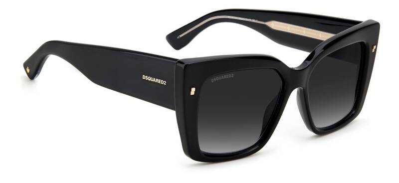 Dsquared2 D2 0017/S Grey Women's Square Sunglasses - 54mm