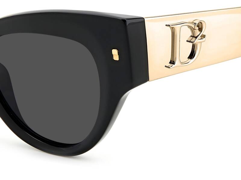 Dsquared2 D2 0062/S Grey Women's Designer Sunglasses 49mm