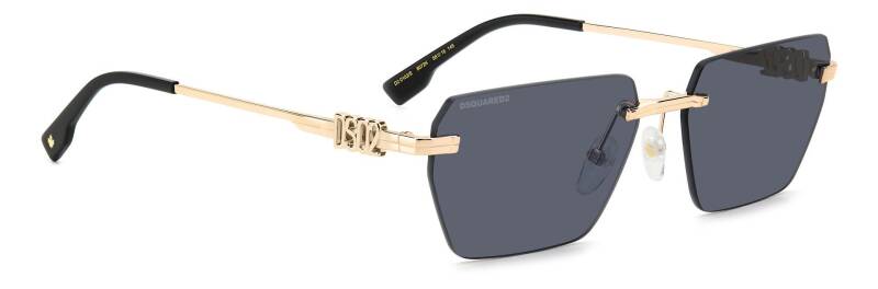 Dsquared2 D2 0102/S Grey Men's Sunglasses with 58mm Lens