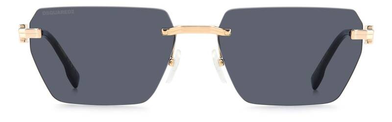 Dsquared2 D2 0102/S Grey Men's Sunglasses with 58mm Lens