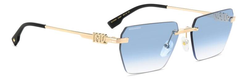 Dsquared2 D2 0102/S Azure Square Men's Sunglasses 1 Unit