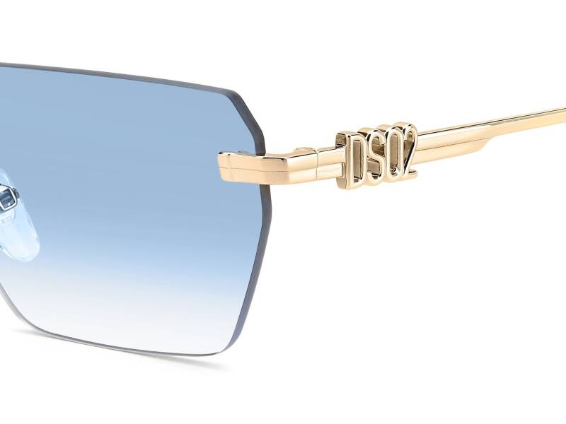 Dsquared2 D2 0102/S Azure Square Men's Sunglasses 1 Unit