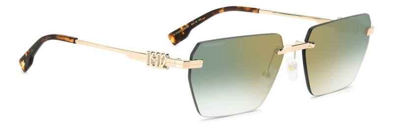 Dsquared2 D2 0102/S Green Gradient Men's Sunglasses
