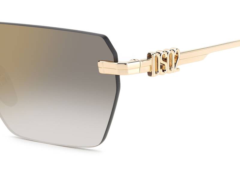 Dsquared2 D2 0102/S Grey Men's Sunglasses with RHL57FQ Frame 58mm