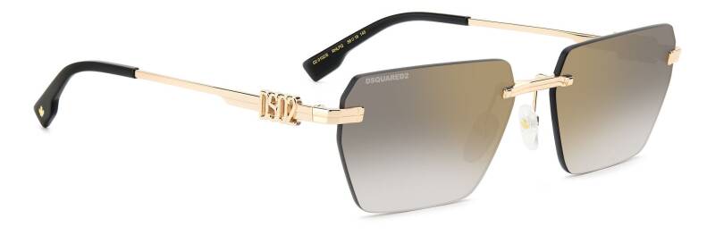 Dsquared2 D2 0102/S Grey Men's Sunglasses with RHL57FQ Frame 58mm