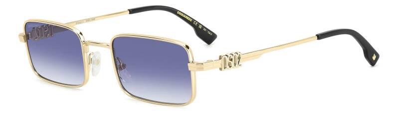 Dsquared2 D2 0104/S Dark Blue Square Men's Sunglasses
