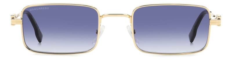 Dsquared2 D2 0104/S Dark Blue Square Men's Sunglasses