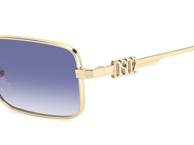 Dsquared2 D2 0104/S Dark Blue Square Men's Sunglasses