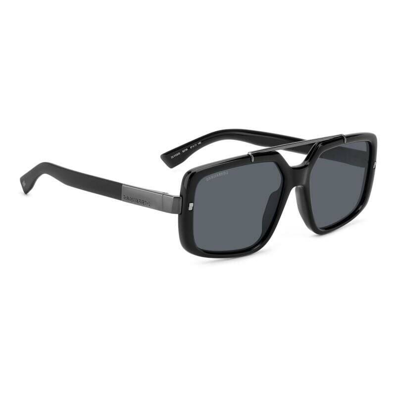 Dsquared2 D2 0120/S Grey Men's Sunglasses in Black 57mm
