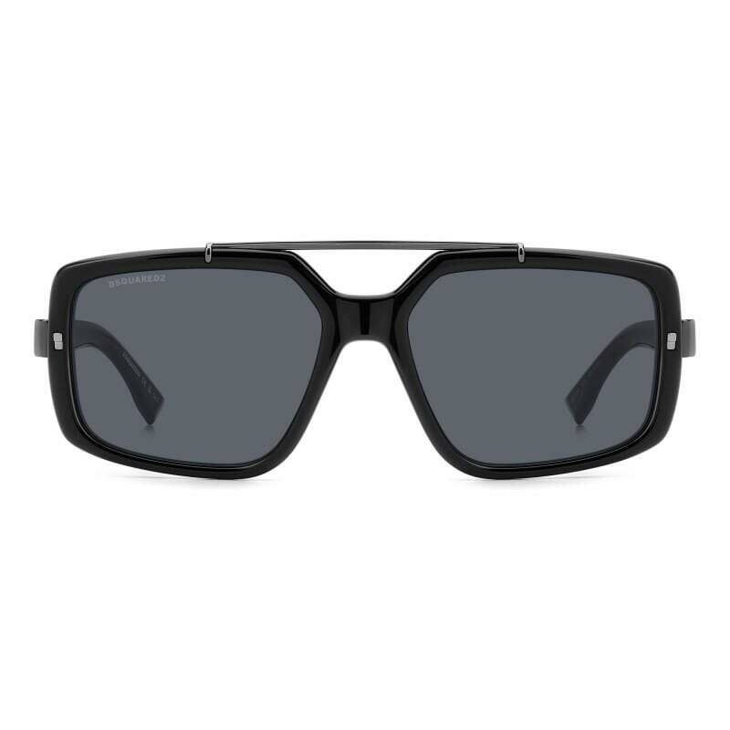 Dsquared2 D2 0120/S Grey Men's Sunglasses in Black 57mm