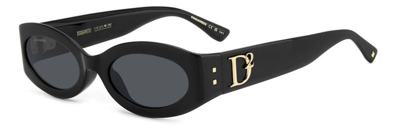 Dsquared2 D2 0150/G/S Grey Women's Sunglasses 54mm