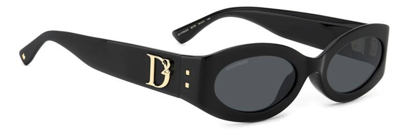 Dsquared2 D2 0150/G/S Grey Women's Sunglasses 54mm