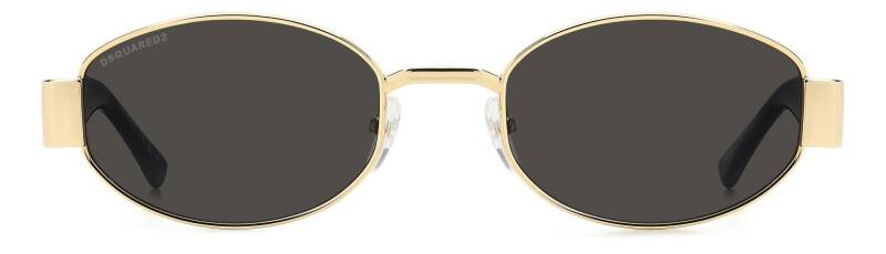 Dsquared2 D2 0155/S Grey Men's Rectangular Sunglasses 53mm