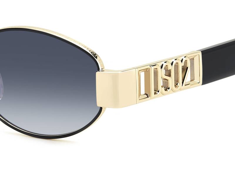 Dsquared2 D2 0155/S Blue Rectangular Men's Sunglasses 53mm