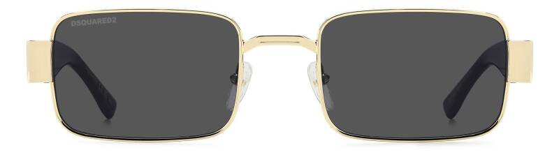 Dsquared2 D2 0156/S Grey Men's Rectangular Sunglasses 54mm